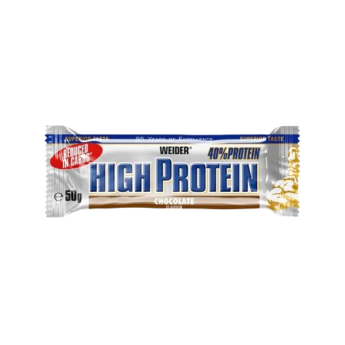 Delicious protein bar with 40% protein content and low sugar