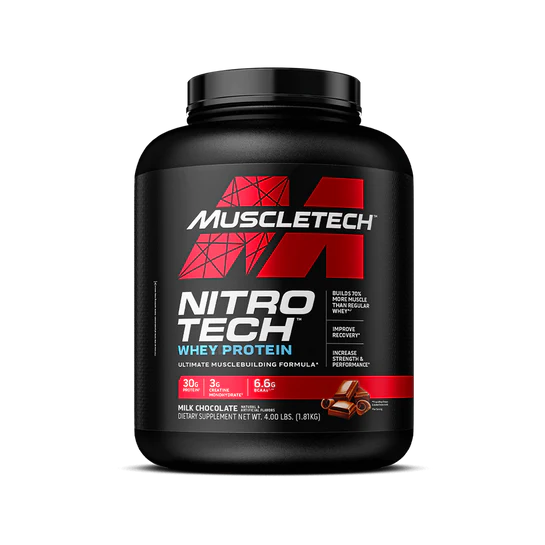 Nitro Tech whey protein (1.8kg) image 2