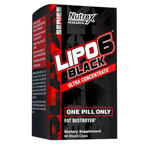 LIPO 6 BLACK (60 BLACK-CAPS)