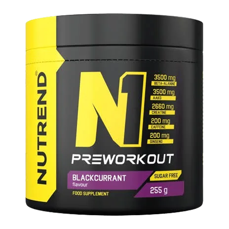 nutrend N1 preworkout 255  sugar free